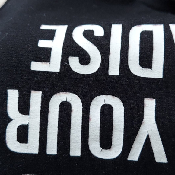 Zara Upside-down Print Sweatshirt Size S - Picture 5 of 6